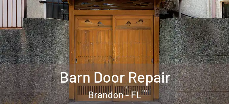  Barn Door Repair Brandon - FL