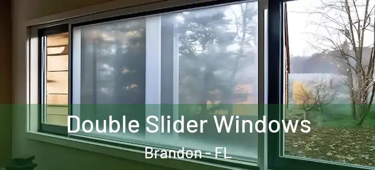  Double Slider Windows Brandon - FL