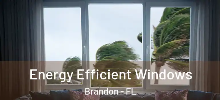  Energy Efficient Windows Brandon - FL