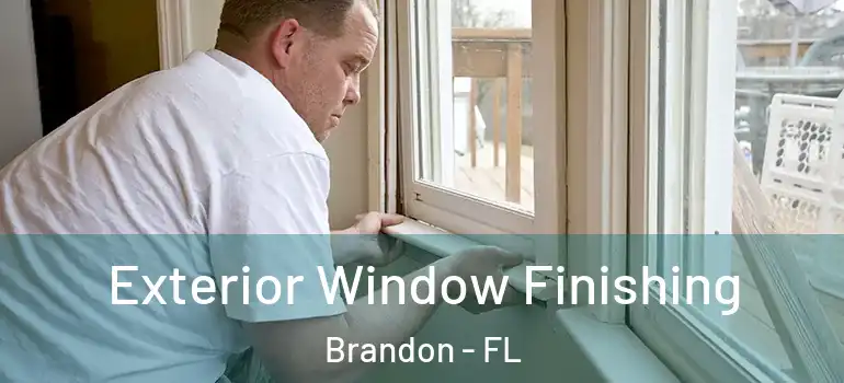  Exterior Window Finishing Brandon - FL