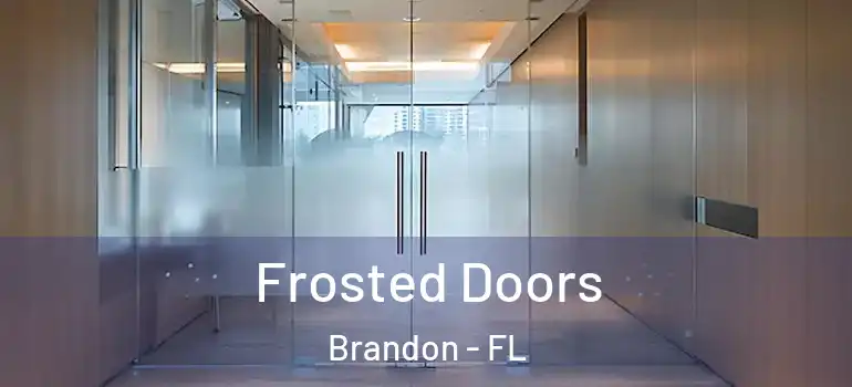  Frosted Doors Brandon - FL