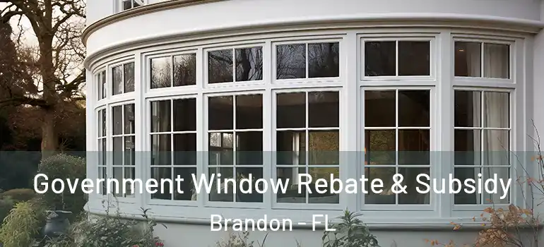  Government Window Rebate & Subsidy Brandon - FL