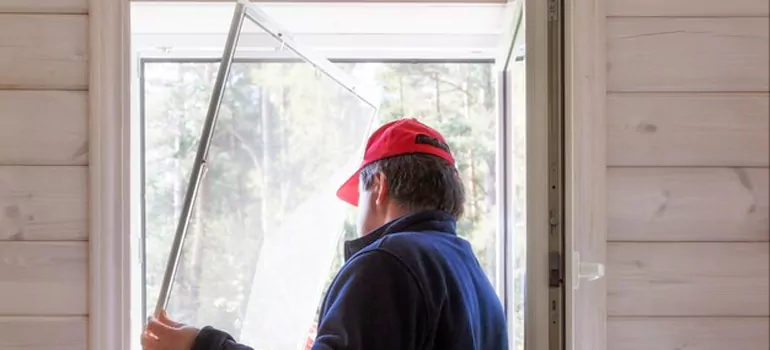 Expandable Window Screen Installation in Brandon, FL