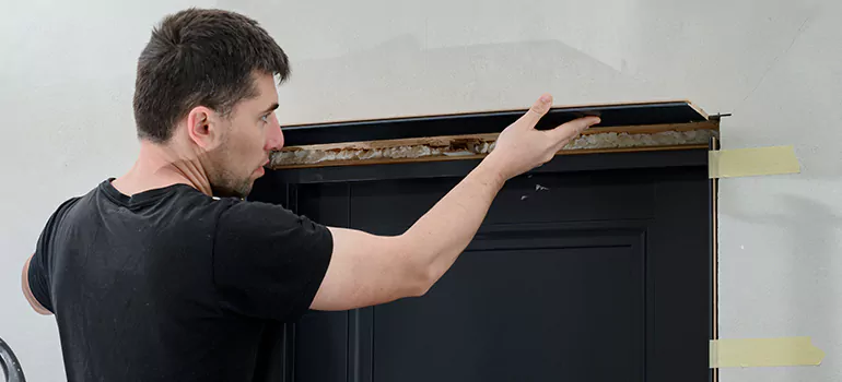 Wood Door Hole Repair in Brandon, FL