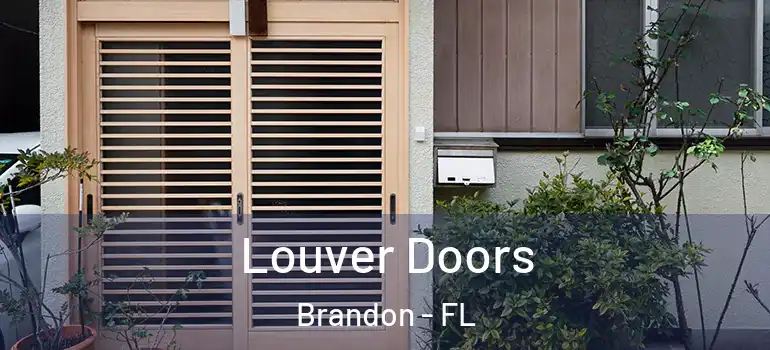  Louver Doors Brandon - FL