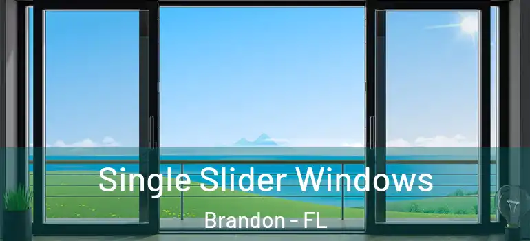  Single Slider Windows Brandon - FL