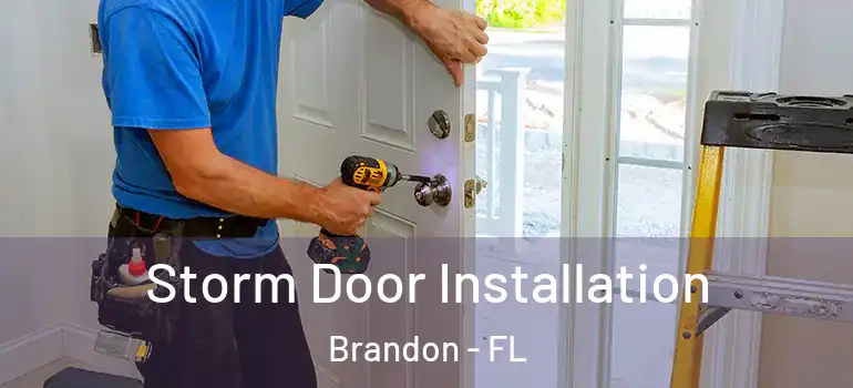  Storm Door Installation Brandon - FL