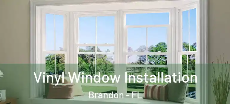  Vinyl Window Installation Brandon - FL
