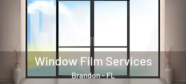  Window Film Services Brandon - FL