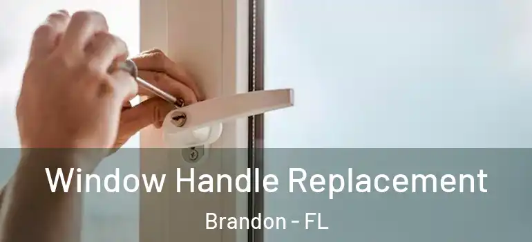  Window Handle Replacement Brandon - FL