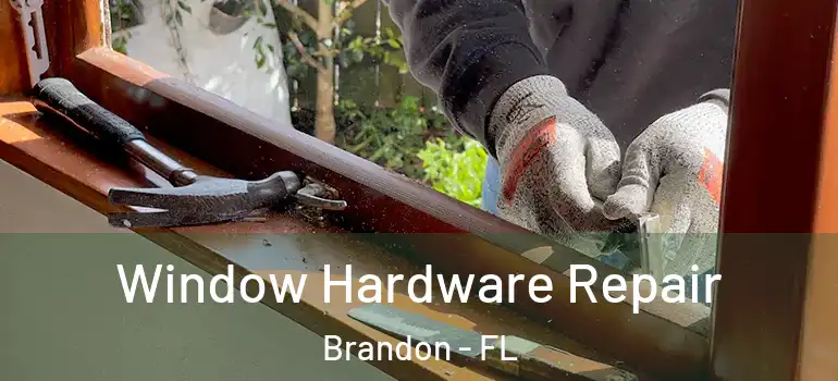  Window Hardware Repair Brandon - FL