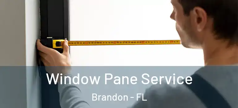  Window Pane Service Brandon - FL